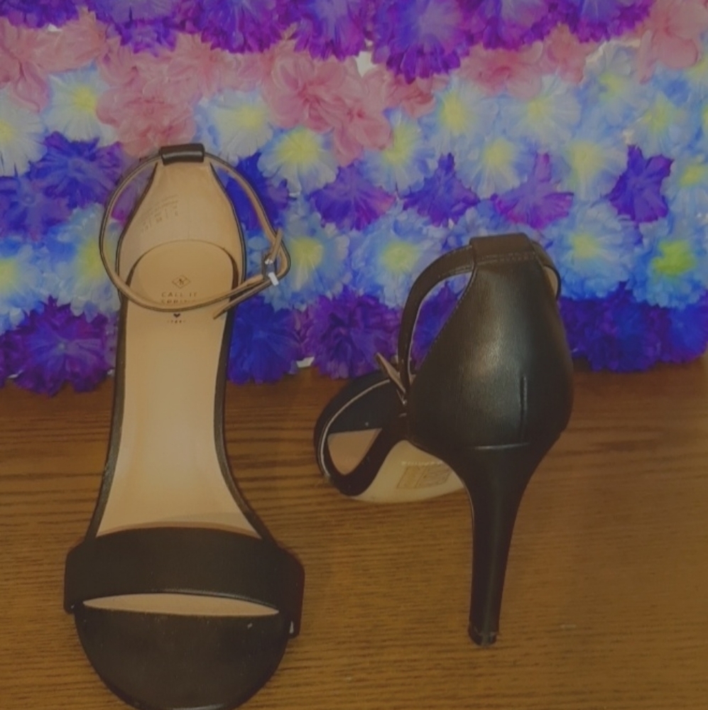 Black heels